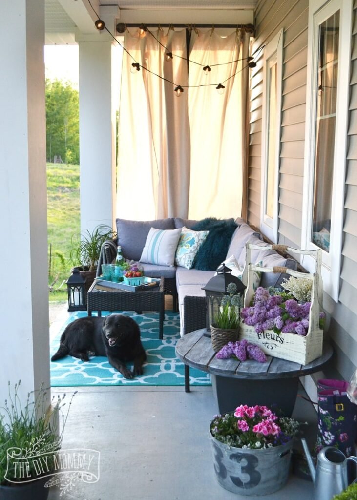 Front Porch DIY Idea