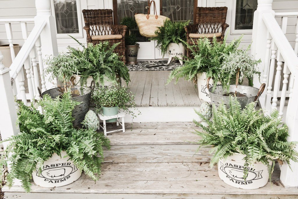 Front Porch DIY Idea