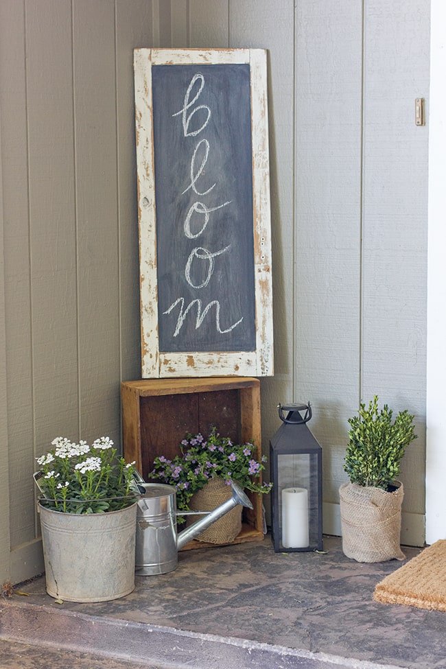 Front Porch DIY Idea