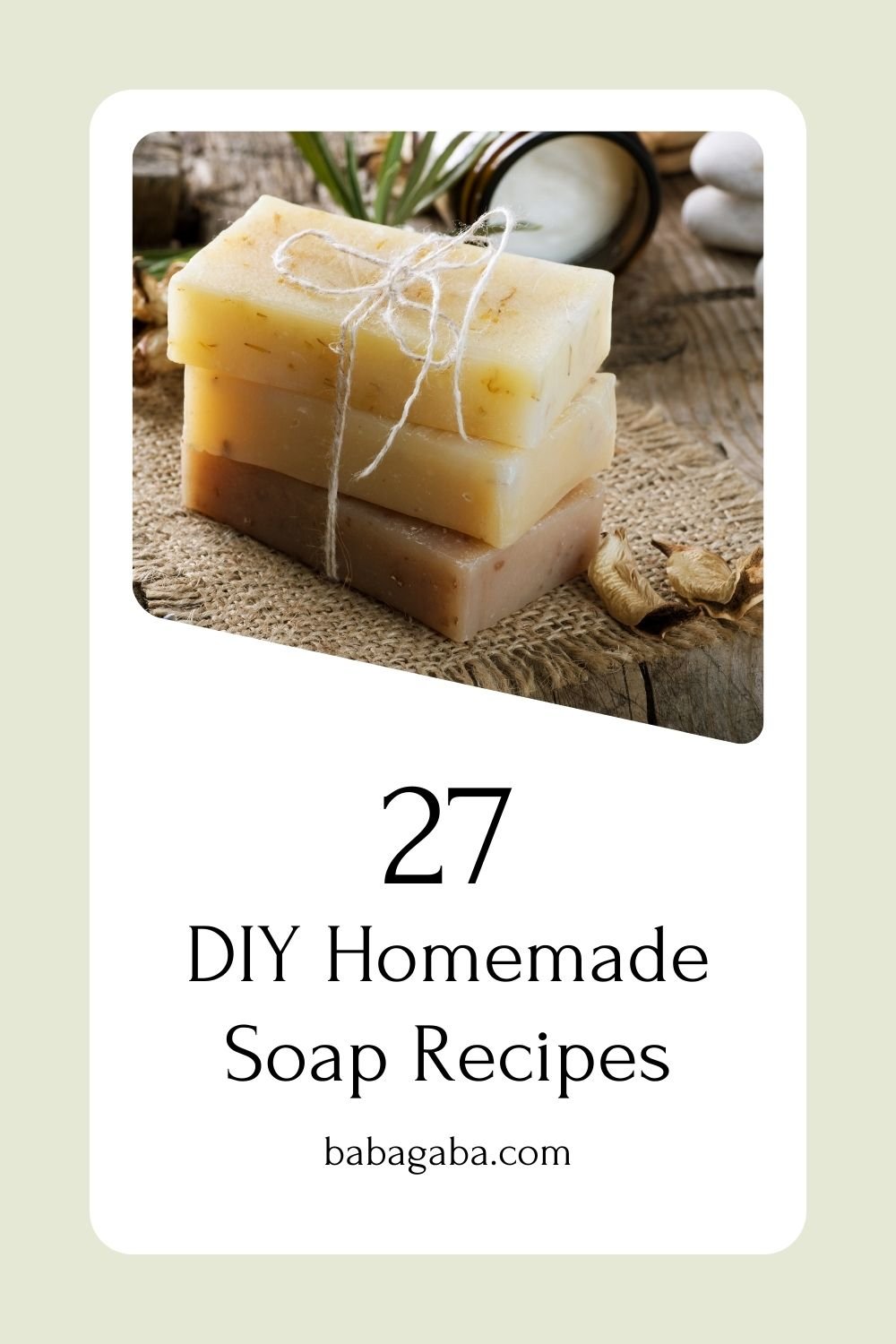 DIY Homemade Soaps Recipe