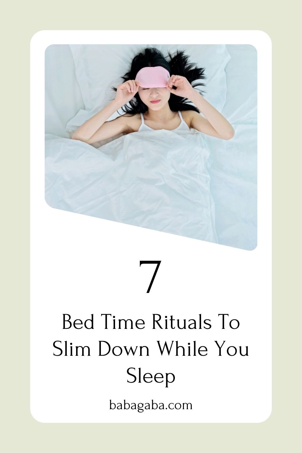 Bed Time Rituals