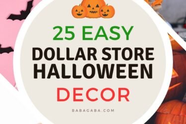 Dollar Store Halloween Decor