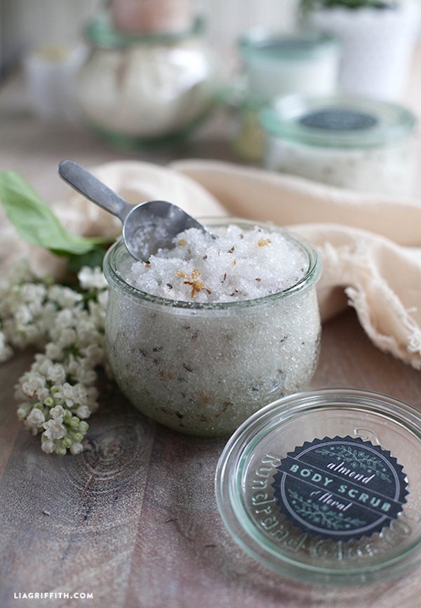 Almond Body Scrub